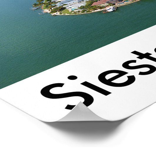 Siesta Key, Poster van Florida (Hoek)