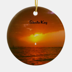 Siesta Key Sunset Keramisch Ornament