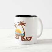 Siesta Key. Tweekleurige Koffiemok (Voorkant rechts)