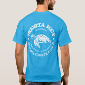 Siesta Key (zeeschildpad) T-shirt (Achterkant)