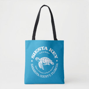 Siesta Key (zeeschildpad) Tote Bag