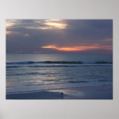 Siesta Key Zonsondergangen Poster (Voorkant)