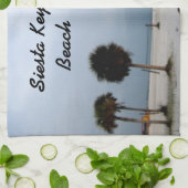 Siesta Keys Beach, Florida Keukenhanddoek (Gevouwen)