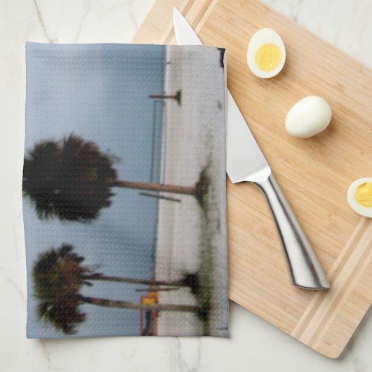 Siesta Keys Beach, Florida Kitchen Towel Theedoek (Quarter Fold)