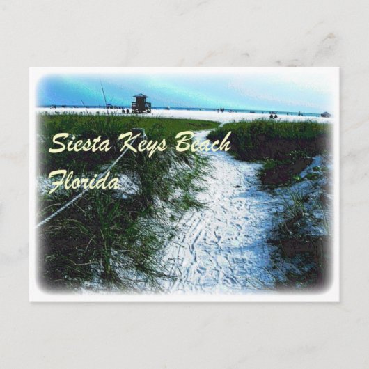 Siesta Keys Beach, Florida kleding Briefkaart (Voorkant)
