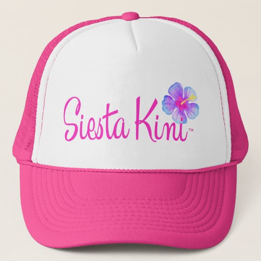 Siesta Kini Trucker Hat Pet (Voorkant)