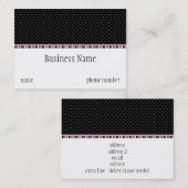 Siesta Motel Chubby Visitekaartje (Voorkant / Achterkant)