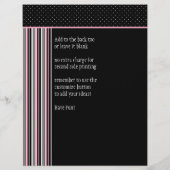 Siesta Motel Flyer (Achterkant)