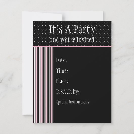 Siesta Motel Uitnodiging (Voorkant)