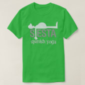SIESTA SPANISH YOGA T-SHIRT (Design voorkant)