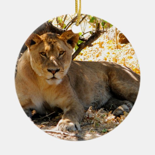 Siësta Tijd Keramisch Ornament (Voorkant)
