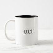 Siesta Tweekleurige Koffiemok (Links)