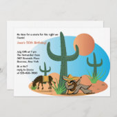 Siesta Uitnodiging (Voorkant / Achterkant)