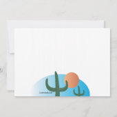 Siesta Uitnodiging (Achterkant)