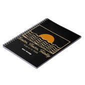 Siestas Fiestas Totality Spain Solar Eclipse 2026 Notitieboek (Linkerzijde)