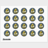 Sieste Ronde Sticker (Vel)