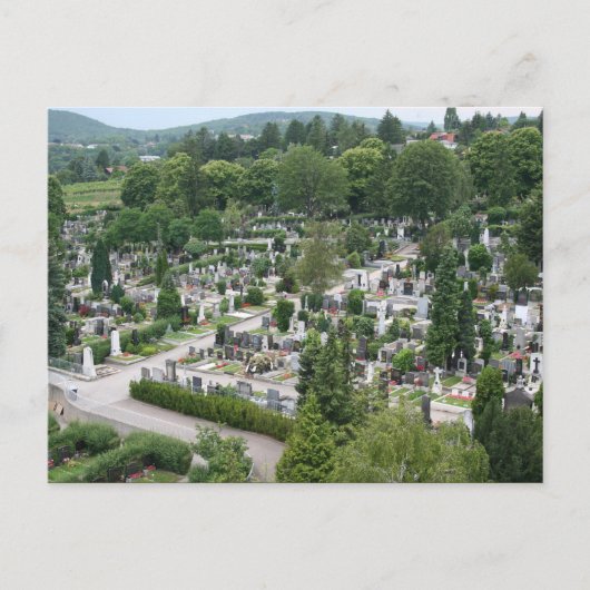 Sieveringer Friedhof Briefkaart (Voorkant)