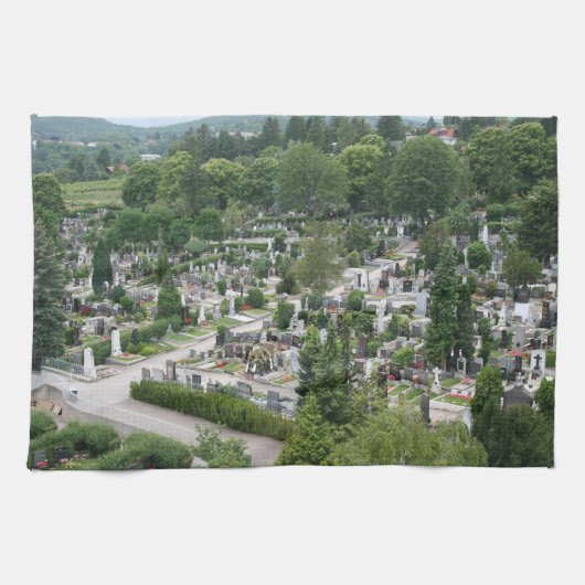 Sieveringer Friedhof Theedoek (Horizontaal)