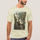 Sifaka-citroenpels T-shirt (Voorkant)