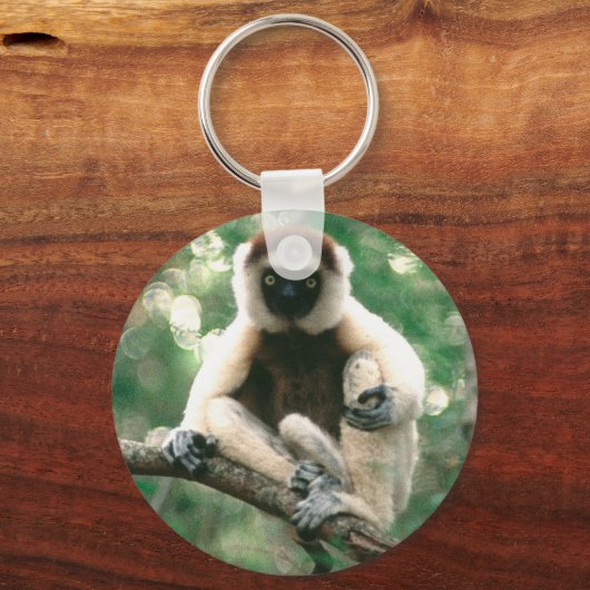 Sifaka Key Fob Sleutelhanger (Voorkant)