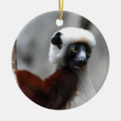 Sifaka Lemur Ornament (Voorkant)