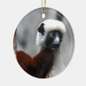 Sifaka Lemur Ornament (Links)