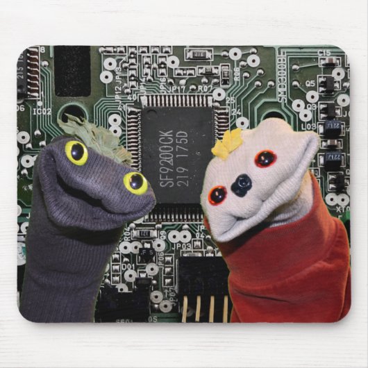 Sifl en Olly Hi-Tech Mousepad Muismat (Voorkant)