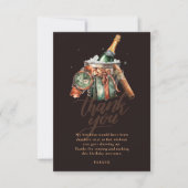 Sigaar en Whisky Mannen Bedankkaart (Voorkant)