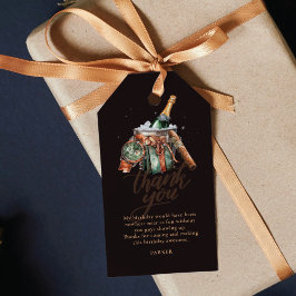 Sigaar en Whisky Mannen Cadeaulabel