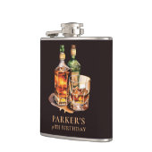 Sigaar en Whisky Mannen Heupfles (Links)