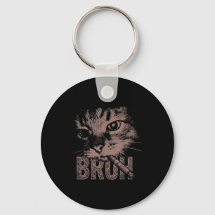 Sigaar kitten grappige rokende kat meme stom sleutelhanger