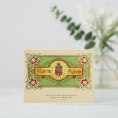 Sigar Box Label Briefkaart 64 (Staand voorkant)