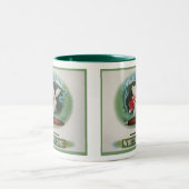 Sigar Label  Tweekleurige Koffiemok (Center)