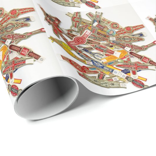 Sigar Ring Wrappers Cadeaupapier (Rol Hoek)