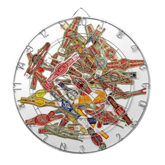 Sigar Ring Wrappers Dartbord (Voorkant)