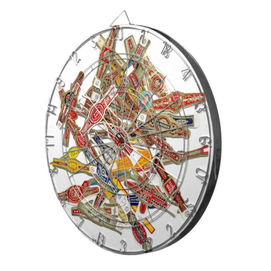 Sigar Ring Wrappers Dartbord (Voorkant Rechts)