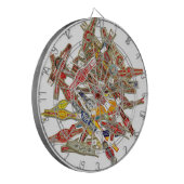 Sigar Ring Wrappers Dartbord (Voorkant Links)