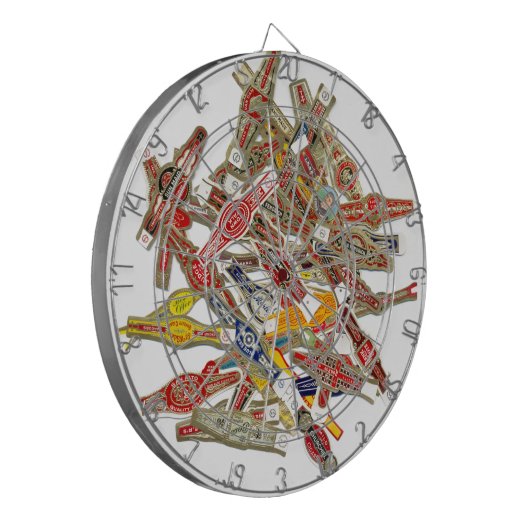 Sigar Ring Wrappers Dartbord (Voorkant Links)