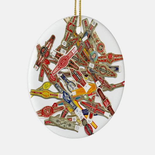 Sigar Ring Wrappers Keramisch Ornament (Rechts)