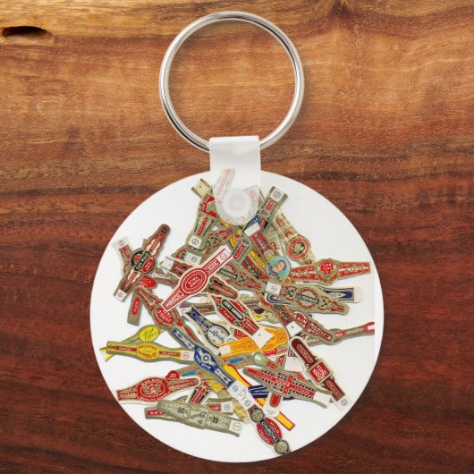 Sigar Ring Wrappers Sleutelhanger (Voorkant)