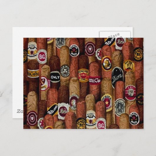 Sigaren Briefkaart (Voorkant / Achterkant)