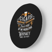 Sigaren lossen de meeste van mijn problemen op. grote klok (Hoek)