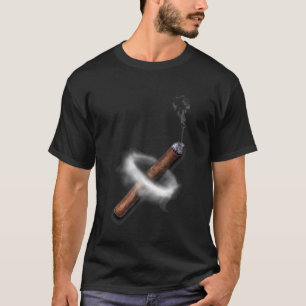 Sigaren Moeten Die As Tikken Sigaret  En Roken Tee T-shirt