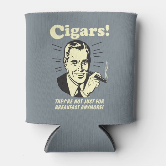 Sigaren: Niet alleen ontbijten meer Blikjeskoeler (Voorkant)