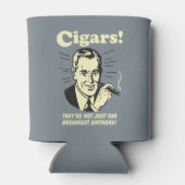 Sigaren: Niet alleen ontbijten meer Blikjeskoeler (Achterkant)