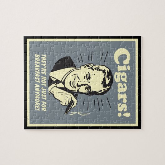 Sigaren: Niet alleen ontbijten meer Legpuzzel (Horizontaal)