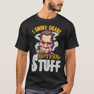 Sigaren roken Bourbon whisky roken T-shirt