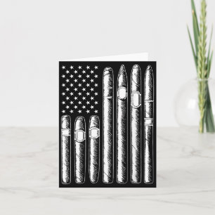 Sigaren rokende liefhebber roker VS-vlag Amerikaan Kaart