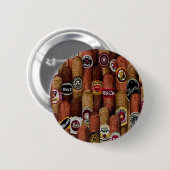 Sigaren Ronde Button 5,7 Cm (Voorkant /achterkant)