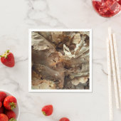 Sigarenbar Lounge met tabaksbladeren Servet (Insitu)